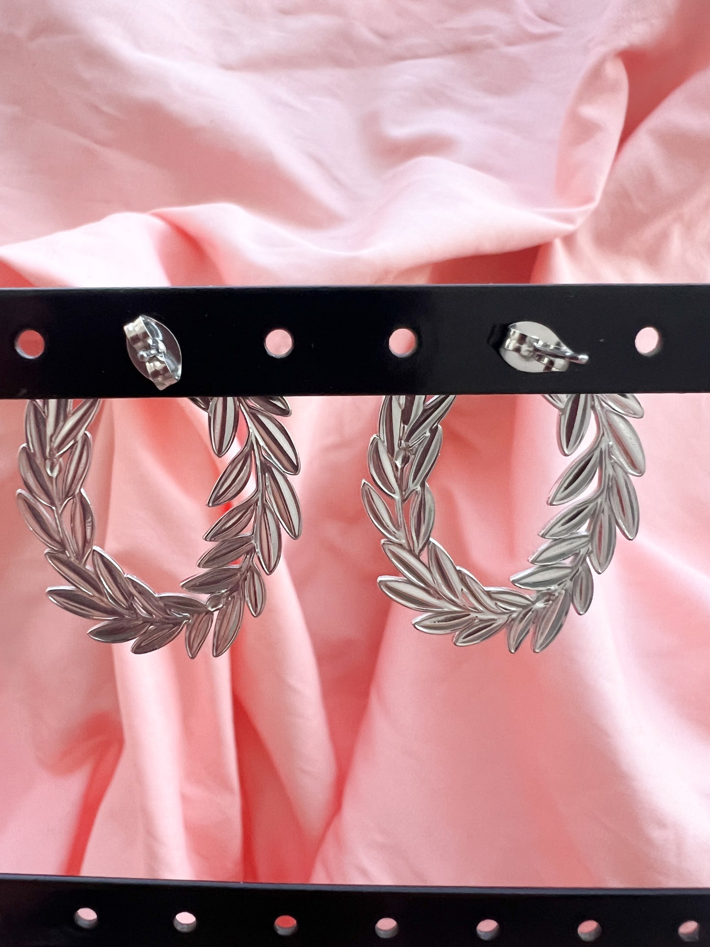 Boucles d'oreilles laurier