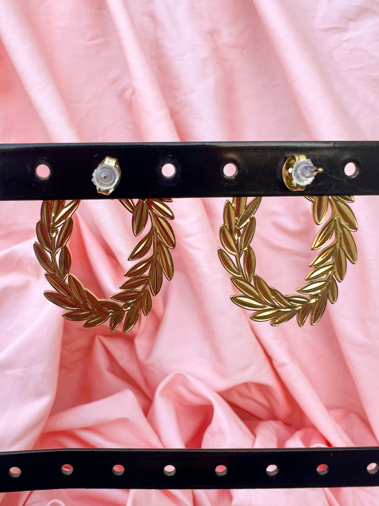 Boucles d'oreilles laurier