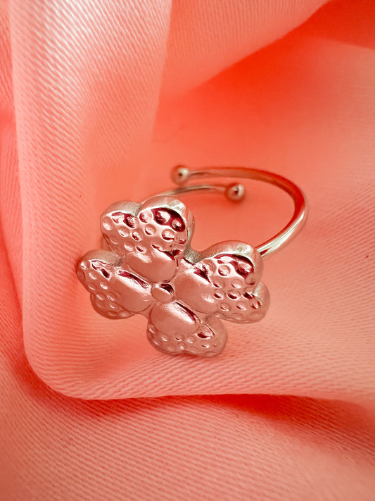 Bague trèfle