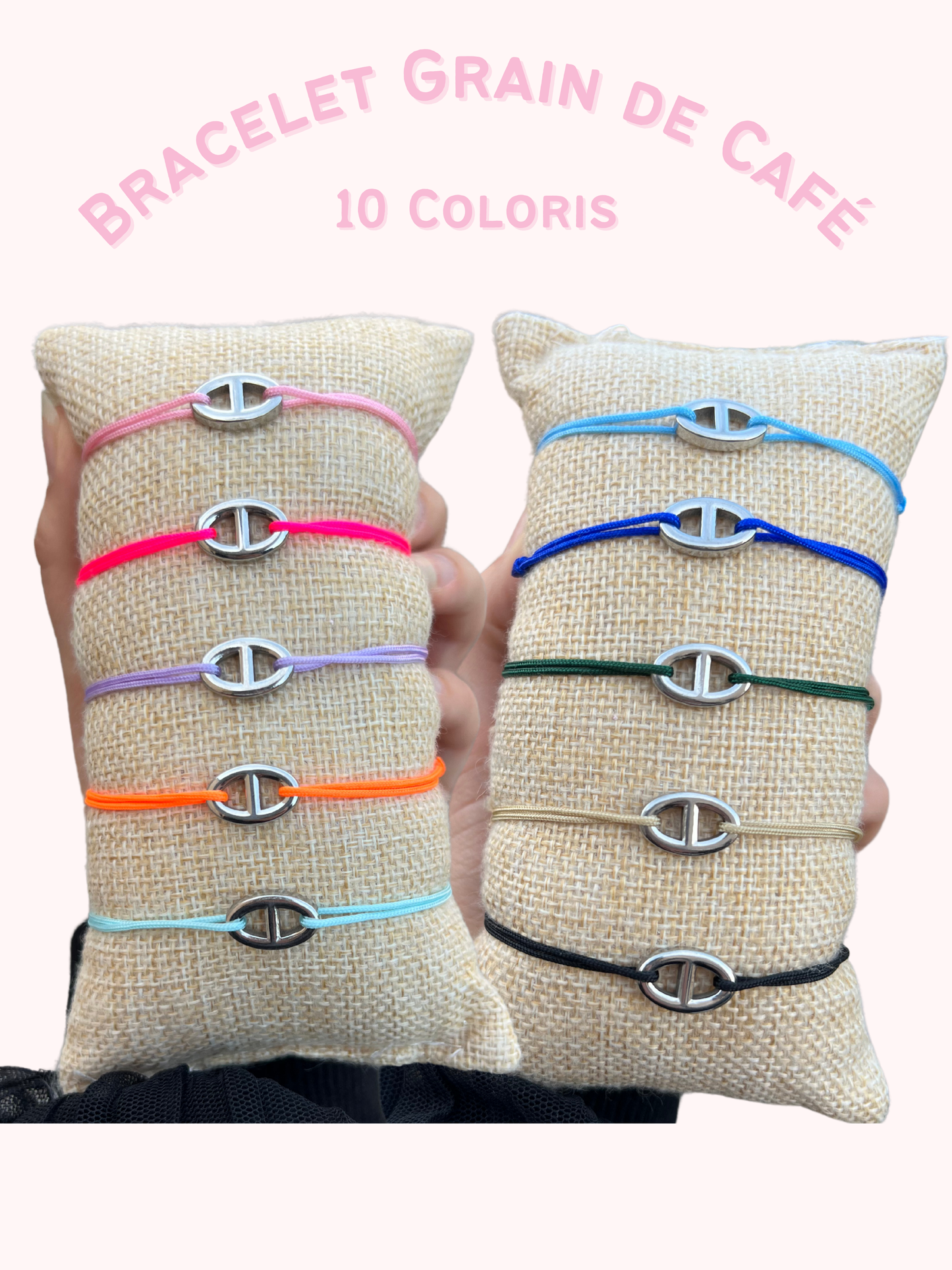 Bracelet Grain de Café