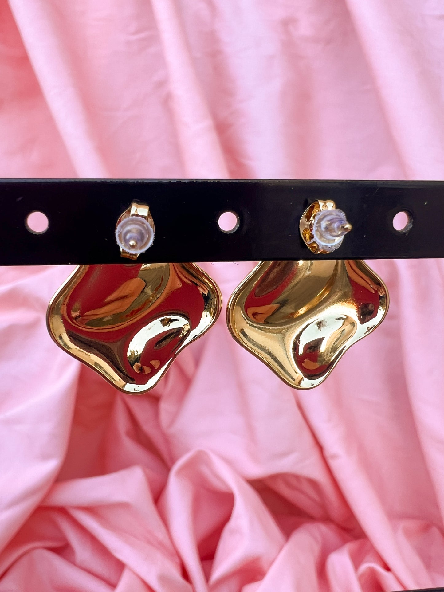 Boucles d'oreilles carrées