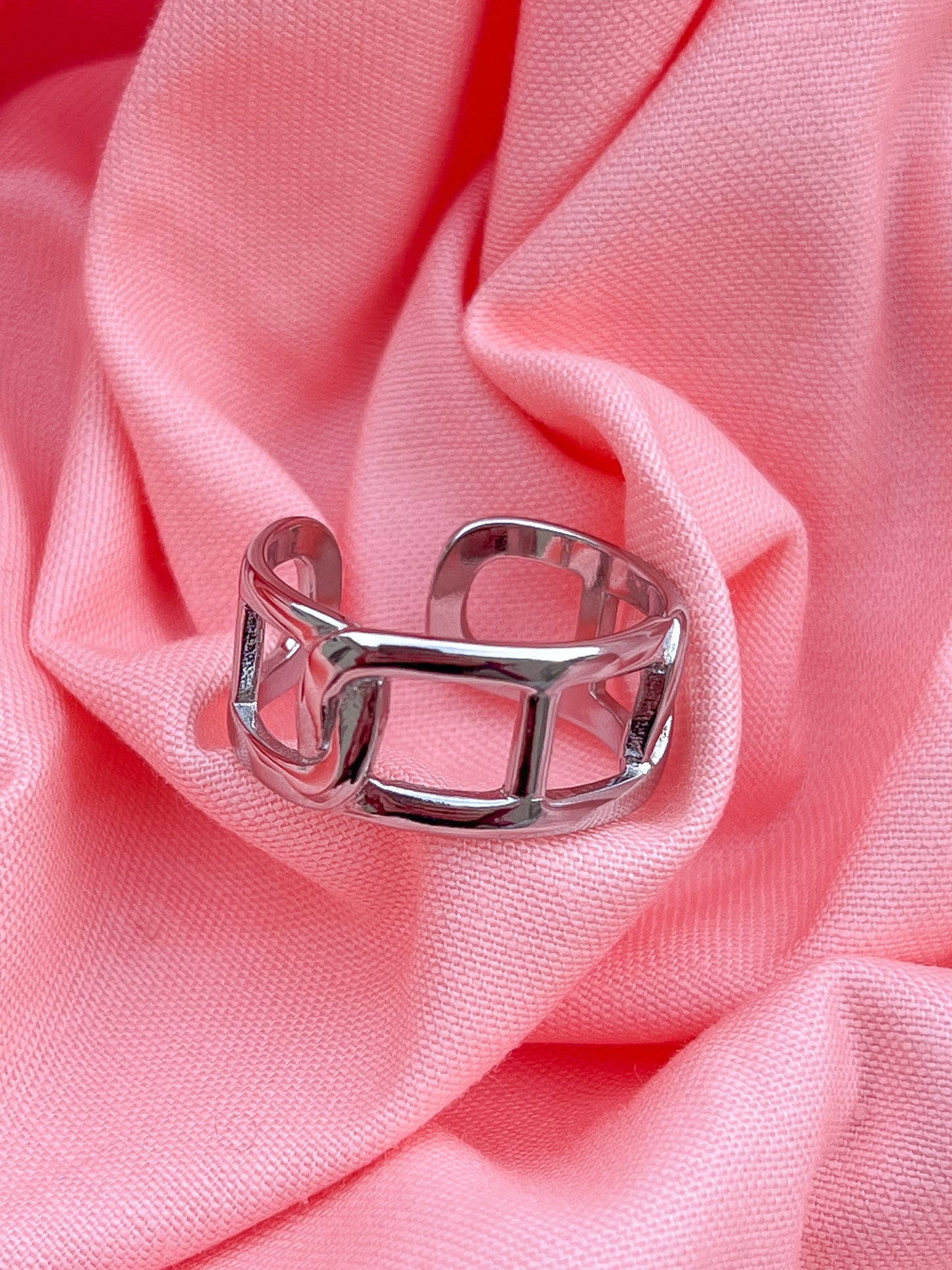 Bague chaîne