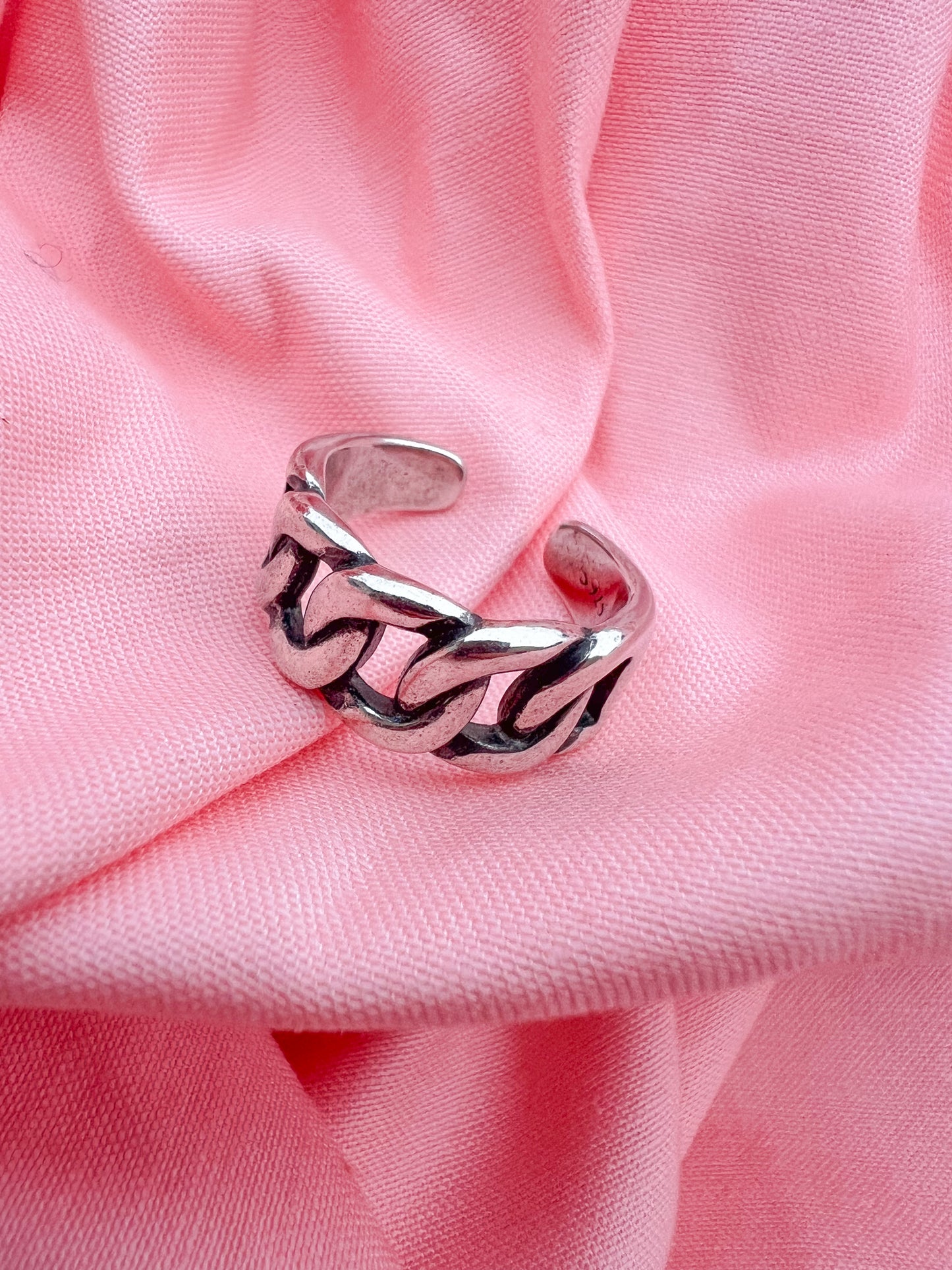 Bague grosse chaîne