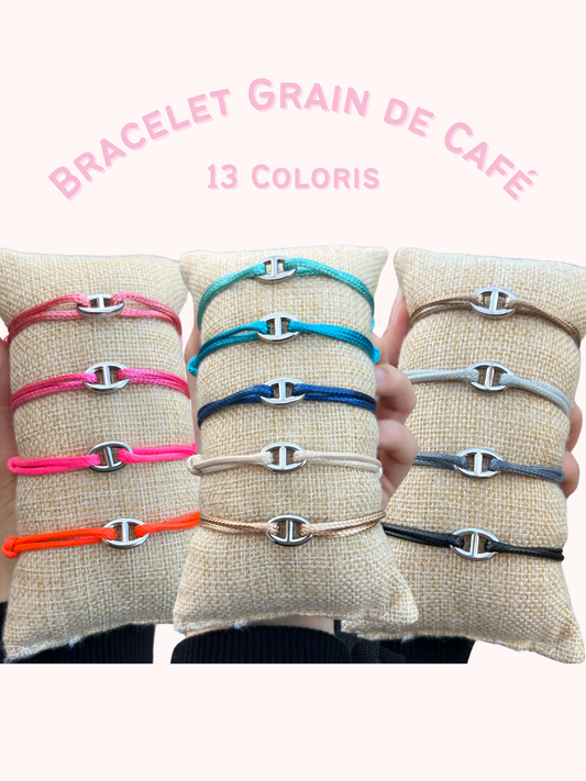 Bracelet maille, argent