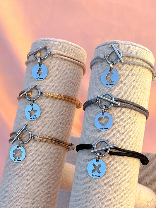 Bracelet symbole Or, personnalisé