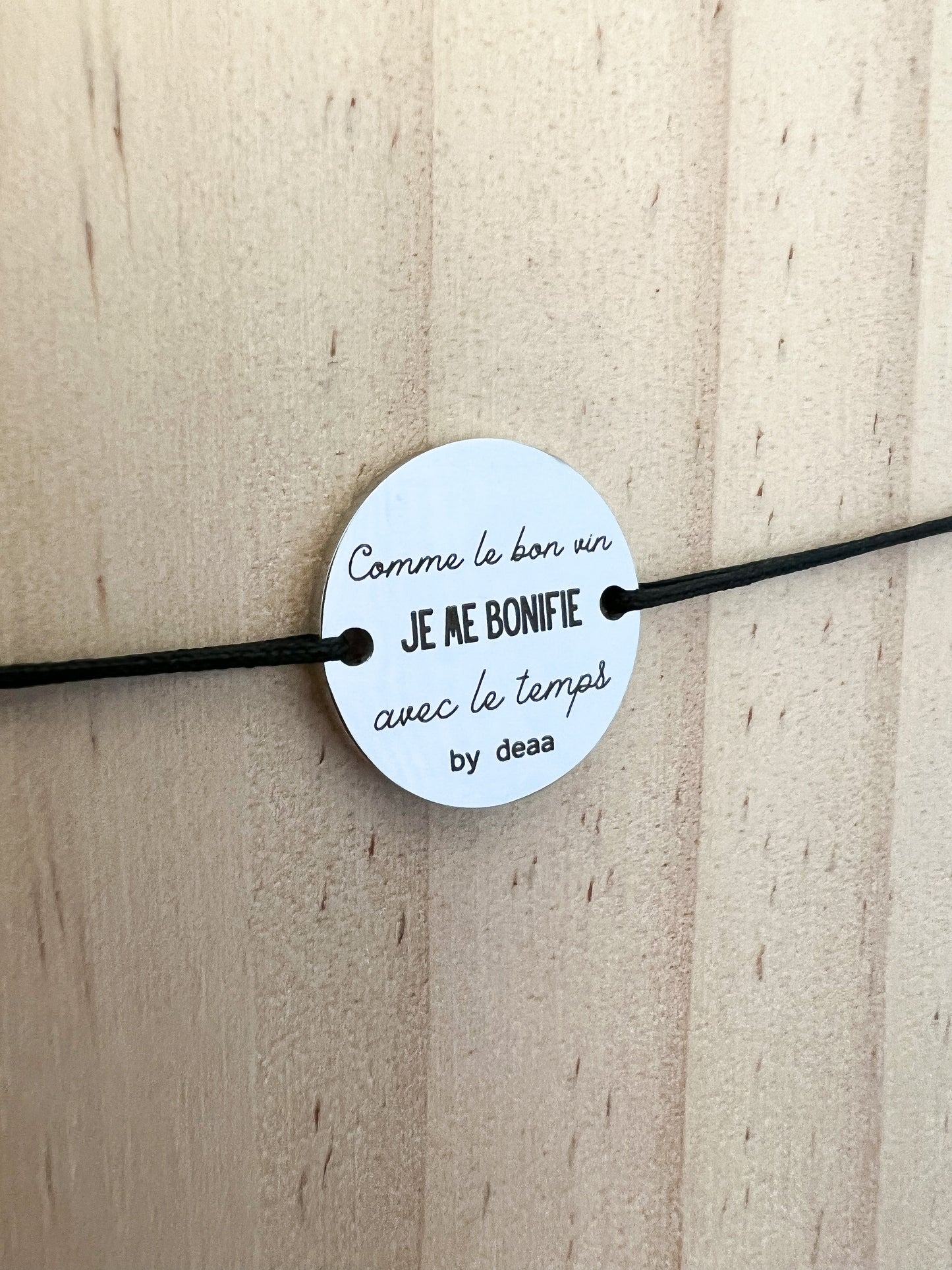 Comme le bon vin, je me bonifie avec le temps
