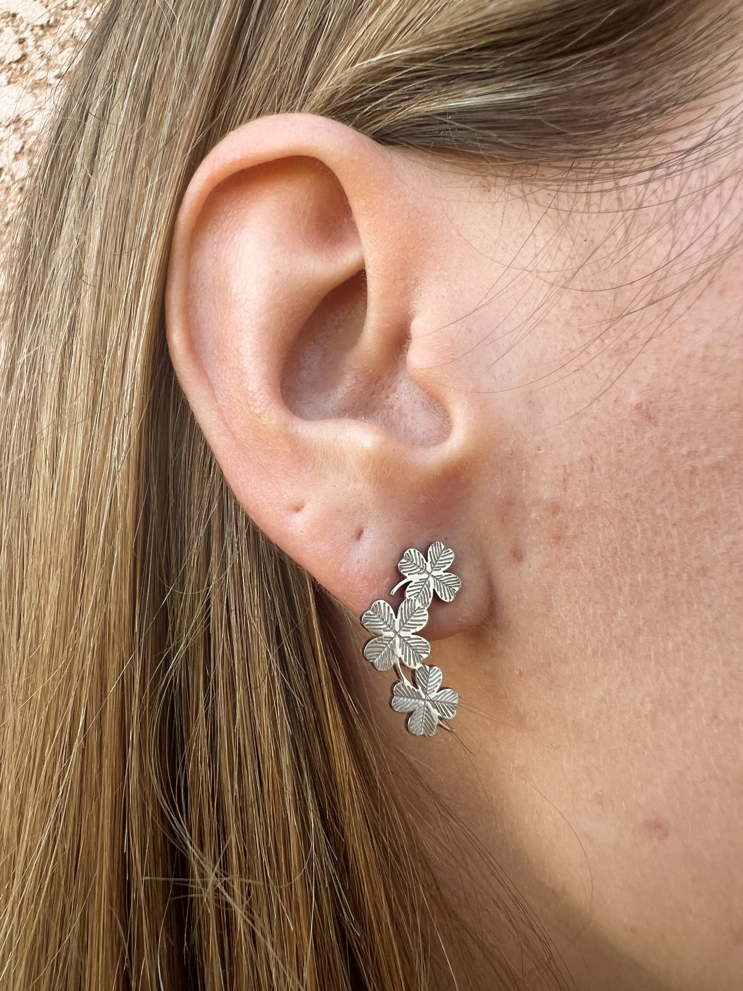 Boucles d’oreilles fleurs