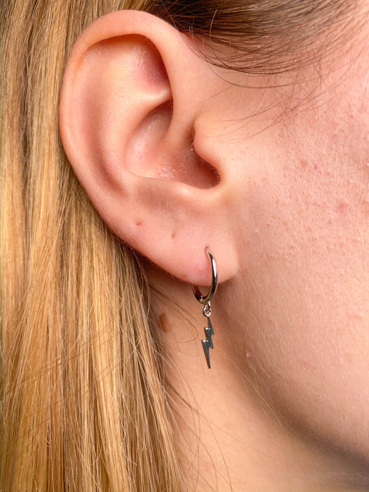 Boucles d'oreilles mini éclair