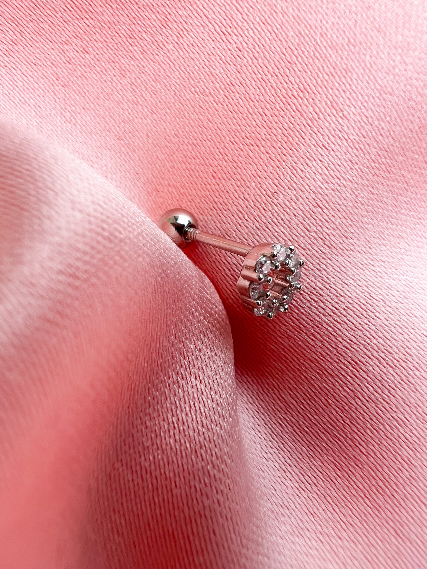 Piercing Cercle en Strass