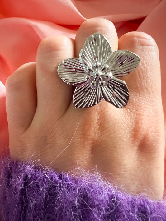 Bague fleur