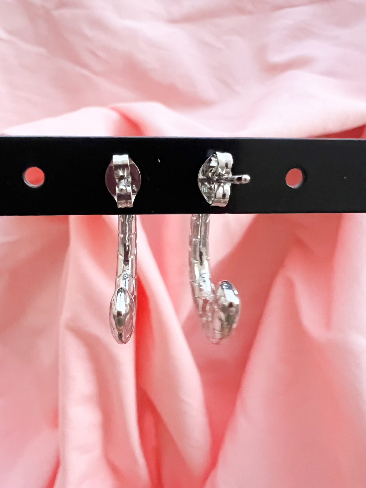 Riviera – Boucles d'Oreilles Créole Chunky Acier Inoxydable