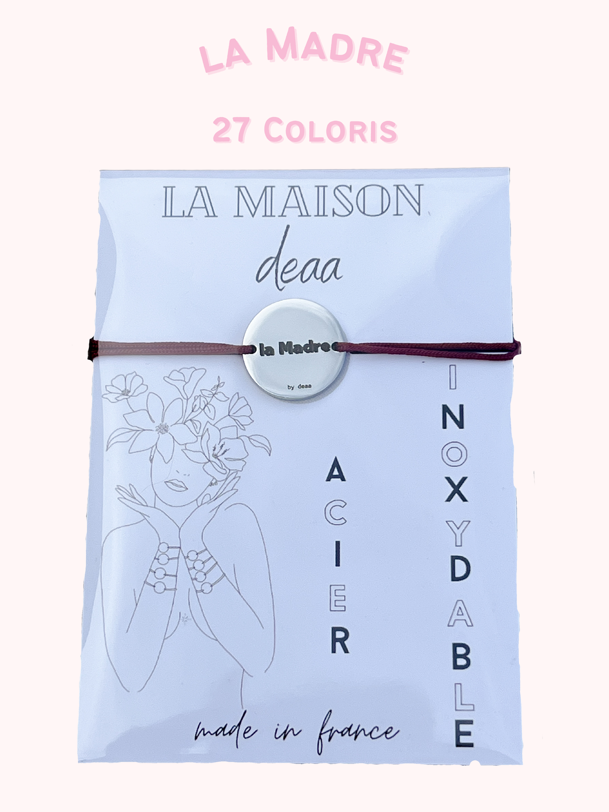 La Madre – Bracelet Médaillon