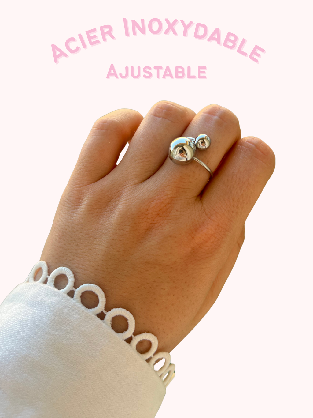 Bague argent