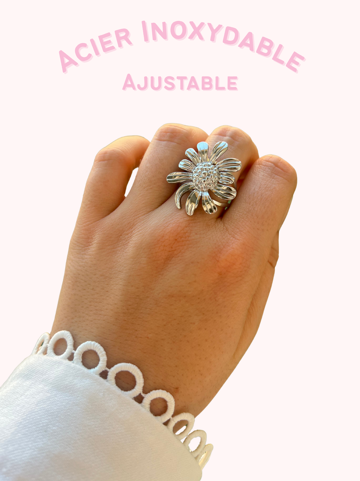 Bague fleur