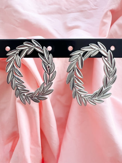 Boucles d'oreilles laurier