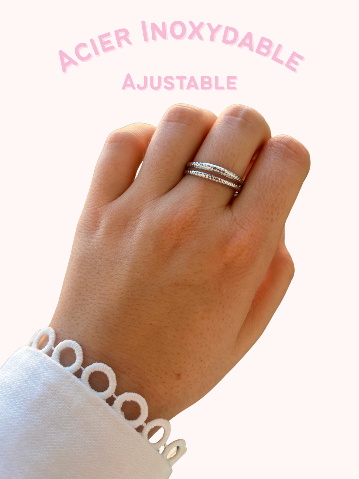 Bague argent