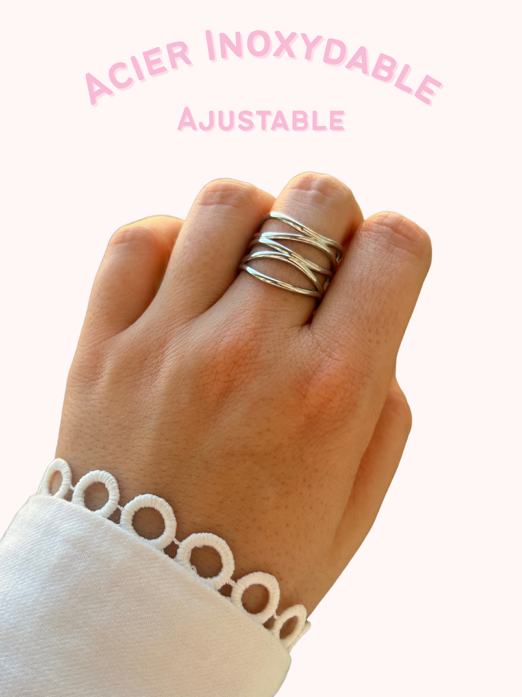 Bague argent