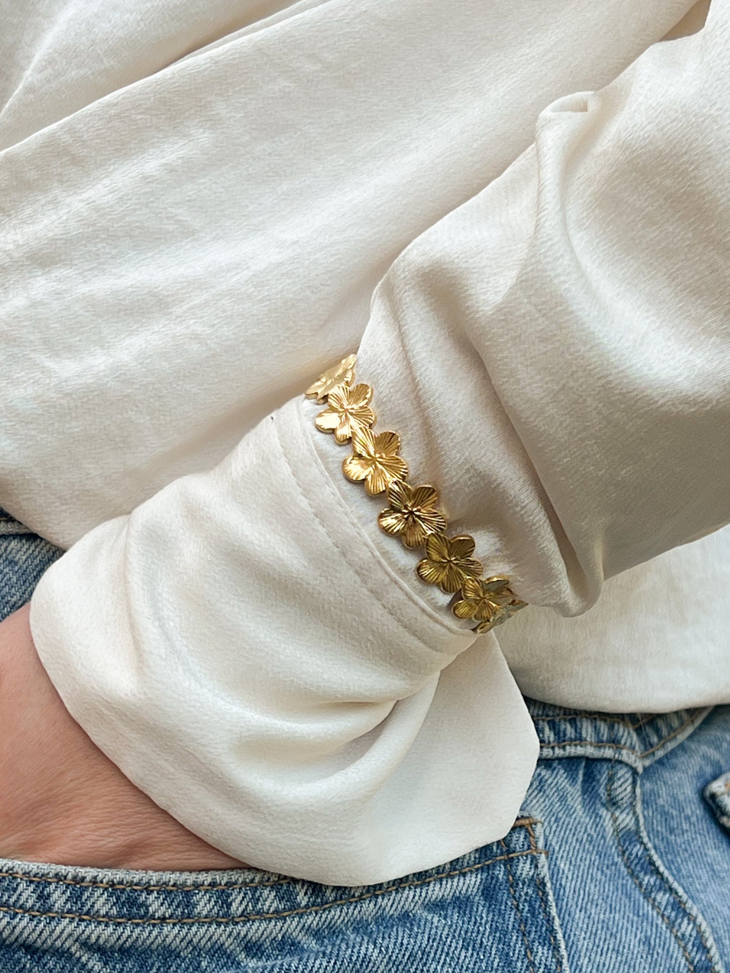 Manchette Petites Fleurs