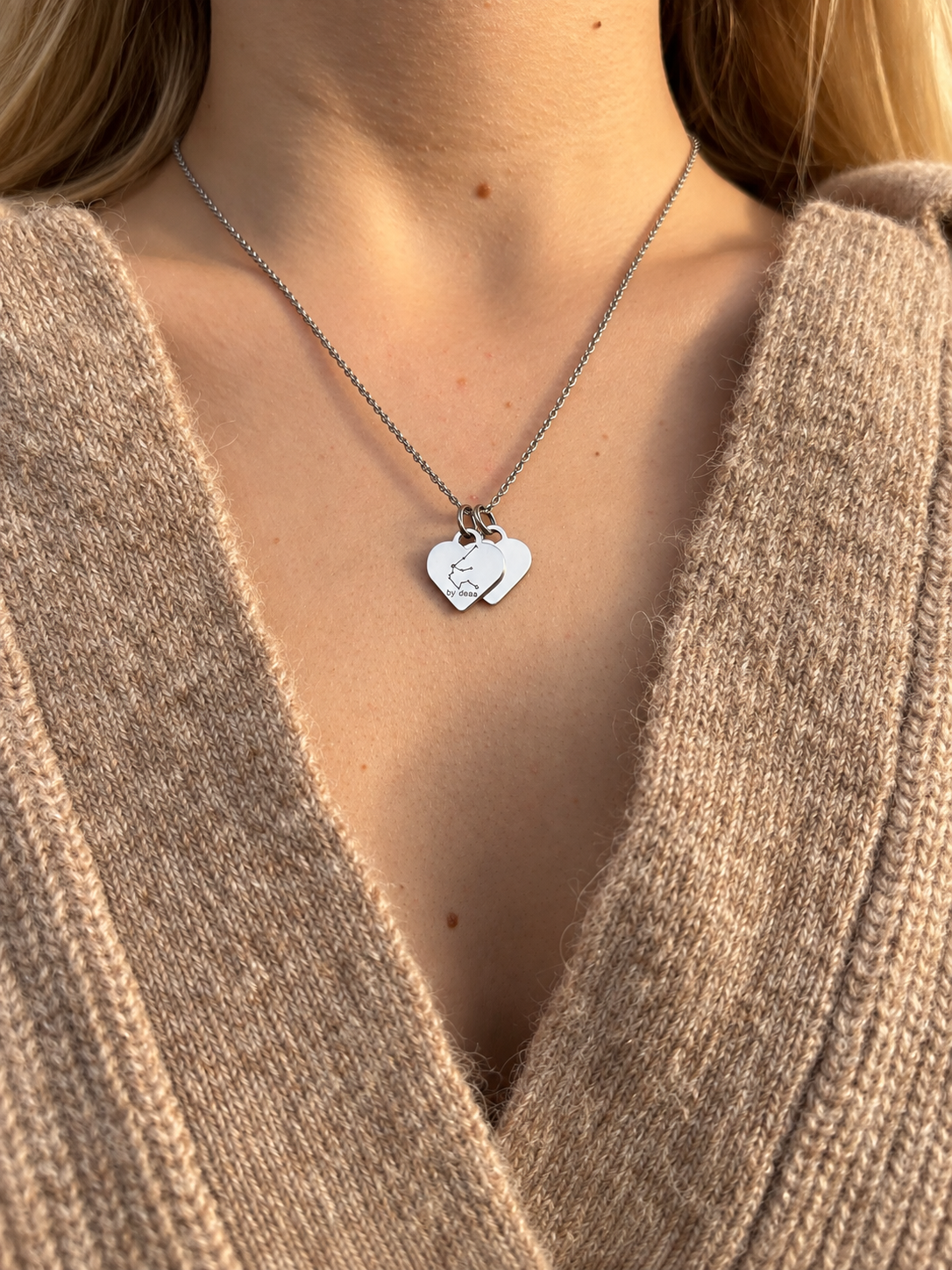 Collier Constellation Personnalisé – Acier Inoxydable