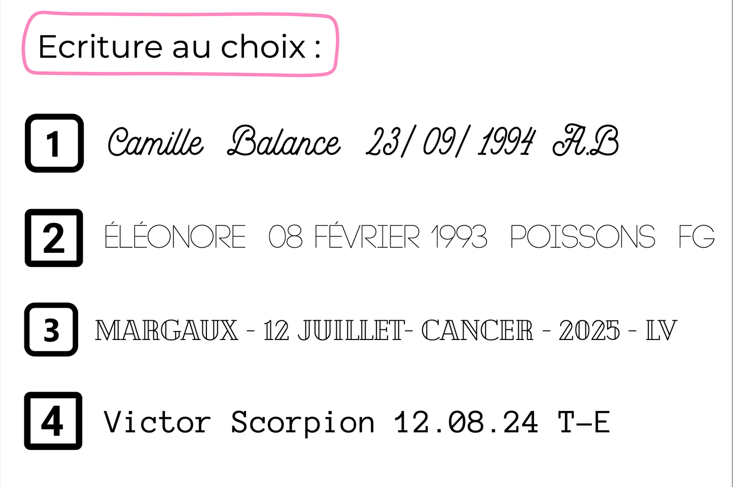 Jonc Ouvert Gravé en acier inoxydable