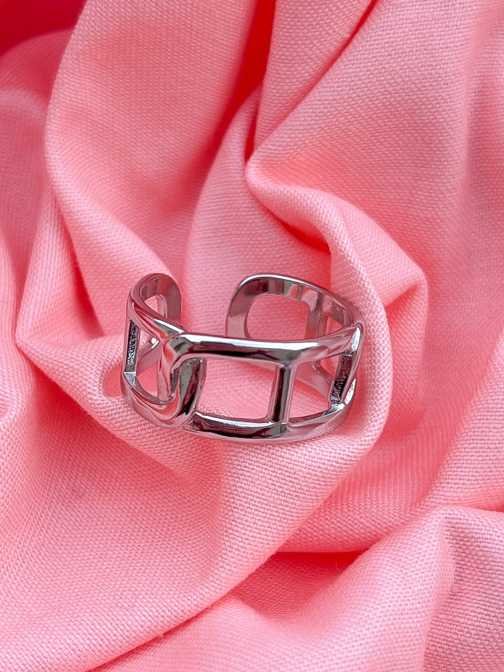 Bague chaîne