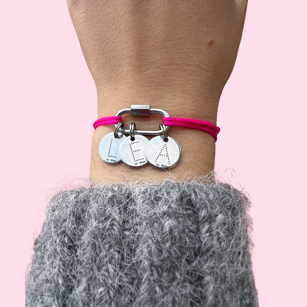 Bracelet Mousqueton Personnalisé – Acier Inoxydable