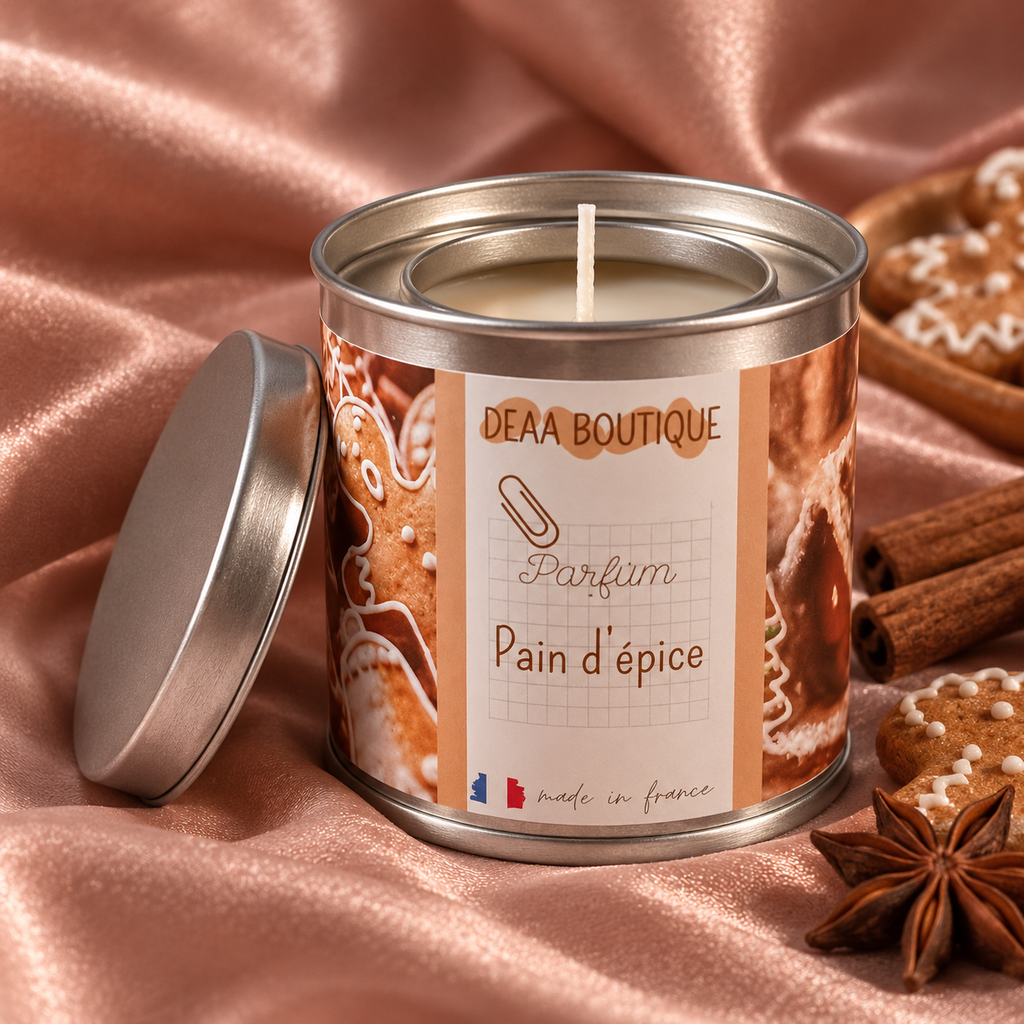 Bougie Bijou Pain d’Épices – Bague Surprise