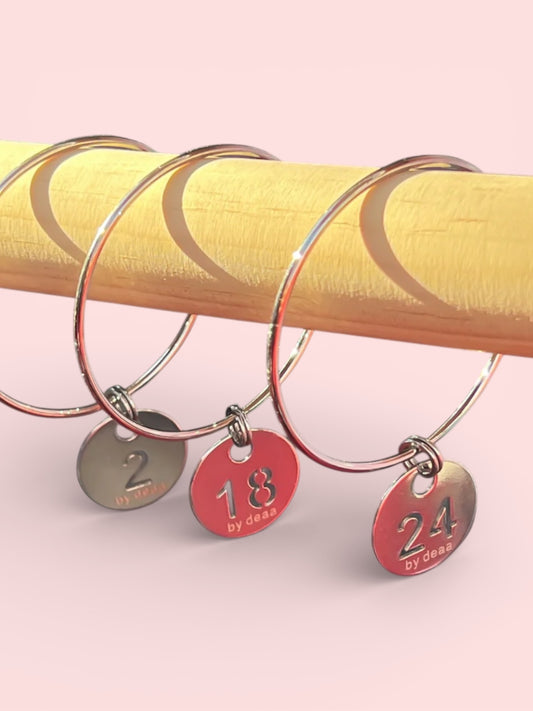 Jonc Chiffres, 3 tailles