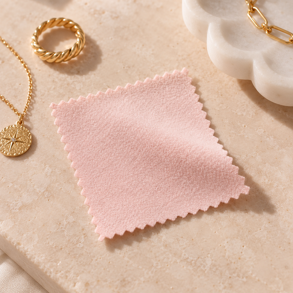 Chiffon Doux Nettoyant pour Bijoux 🧼