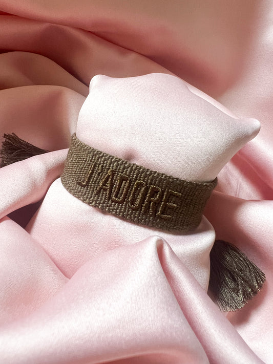 Bracelets « J’adore »