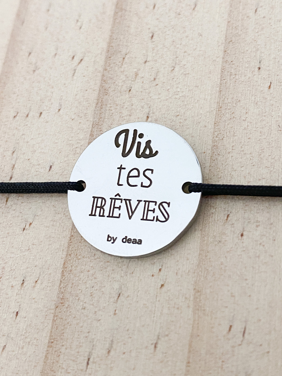 Vis tes Rêves – Bracelet Médaillon