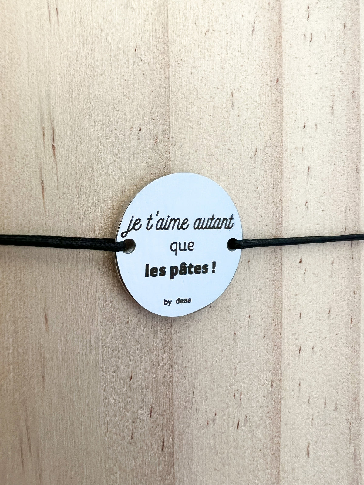 Je t’aime autant que les pâtes !