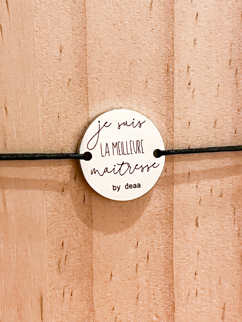 Je suis la Meilleure Maîtresse – Bracelet Médaillon
