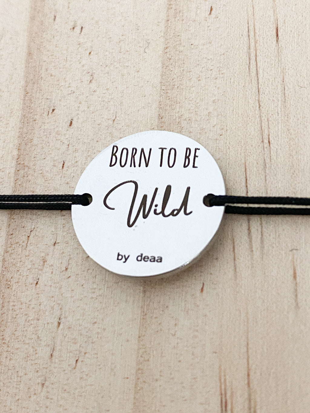 Born to be Wild – Bracelet Médaillon