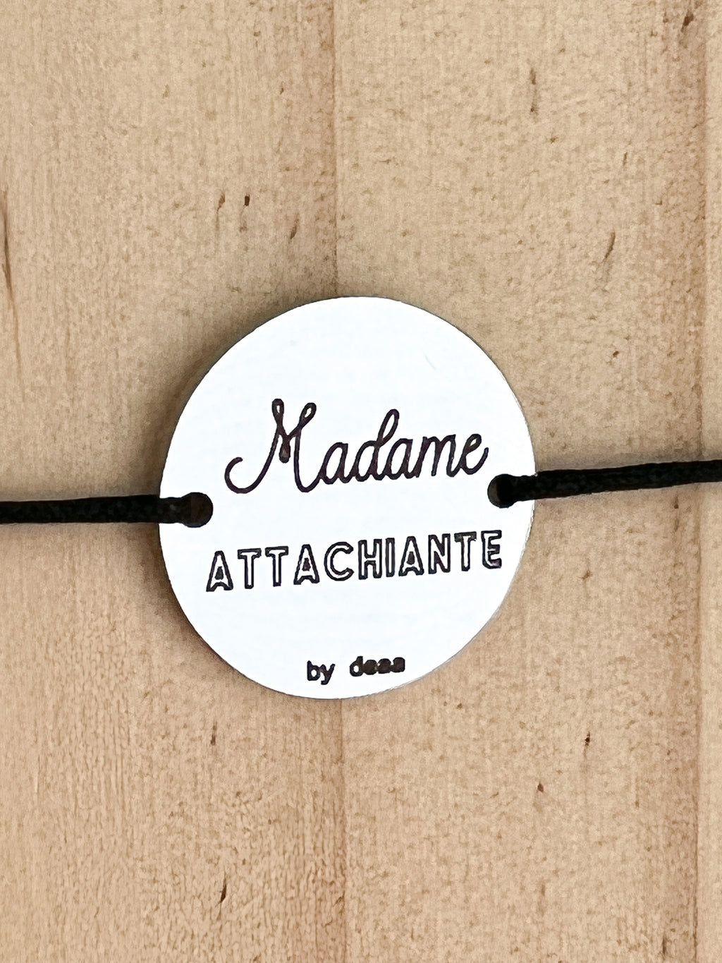 Madame Attachiante – Bracelet Médaillon