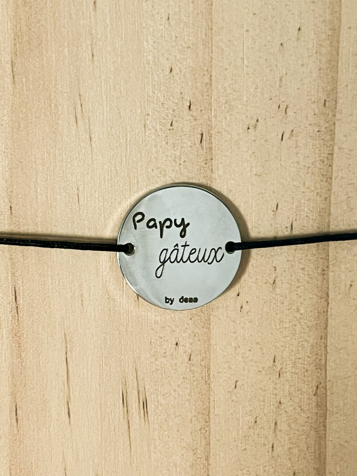 Papy Gâteux – Bracelet Médaillon