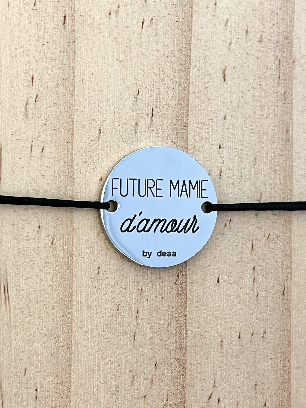 Future Mamie d'Amour – Bracelet Médaillon