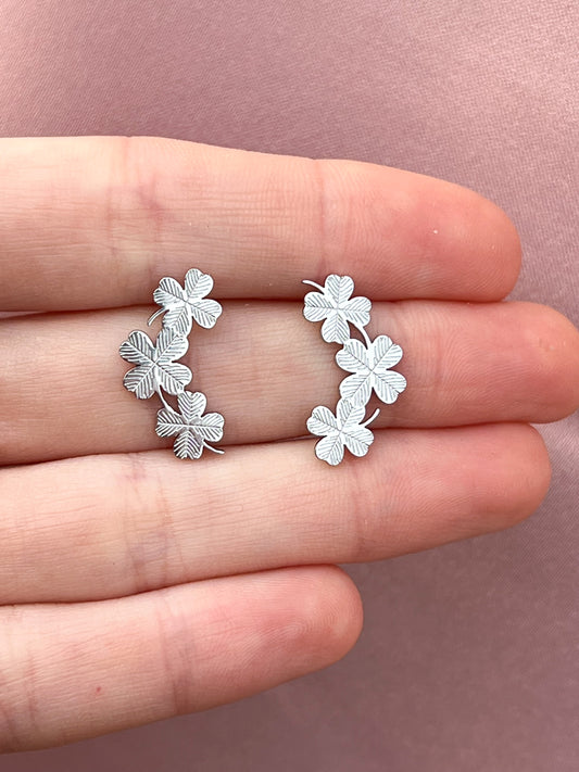 Boucles d’oreilles fleurs