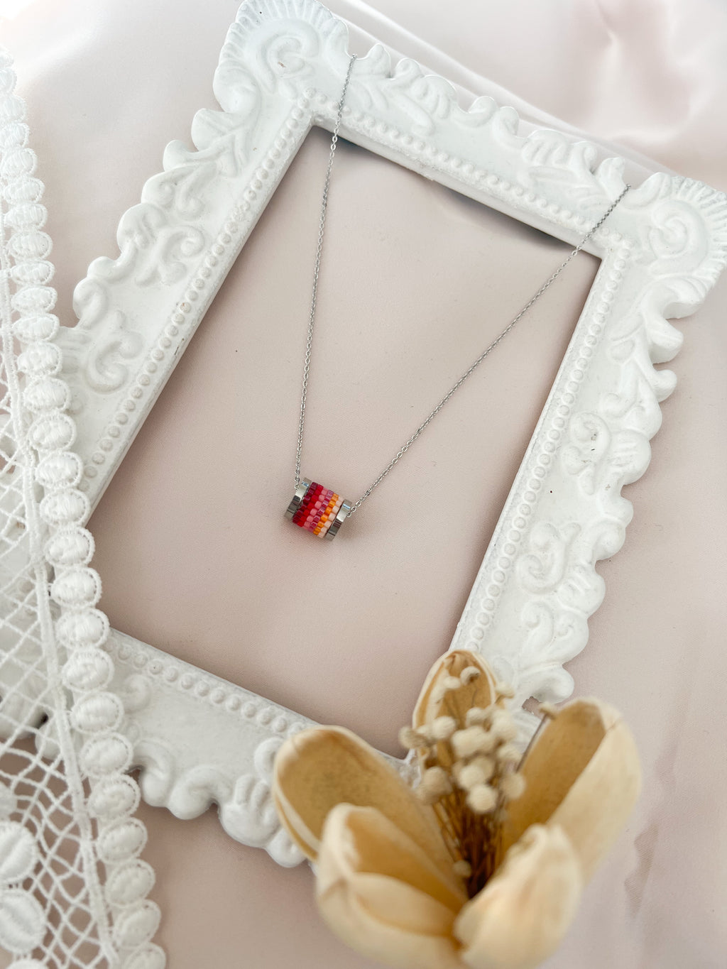 Alenya – Collier Pendentif Coloré