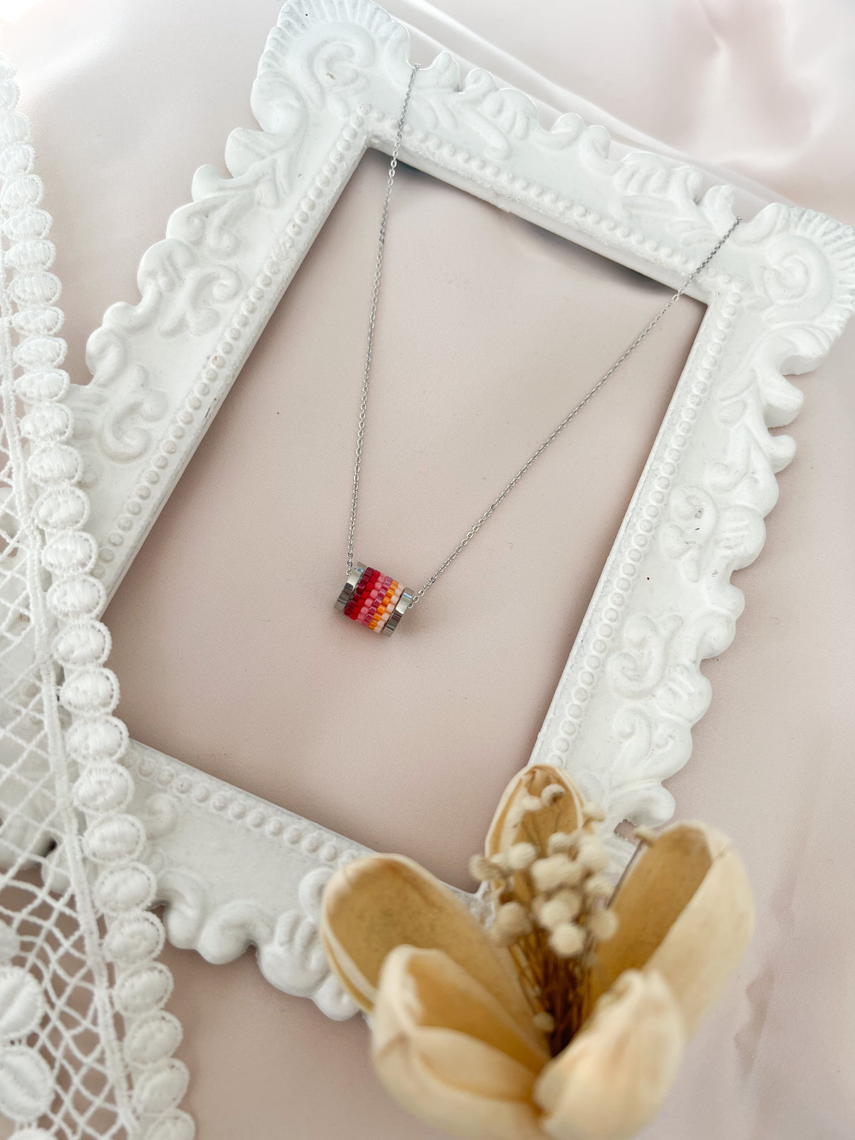 Alenya – Collier Pendentif Coloré