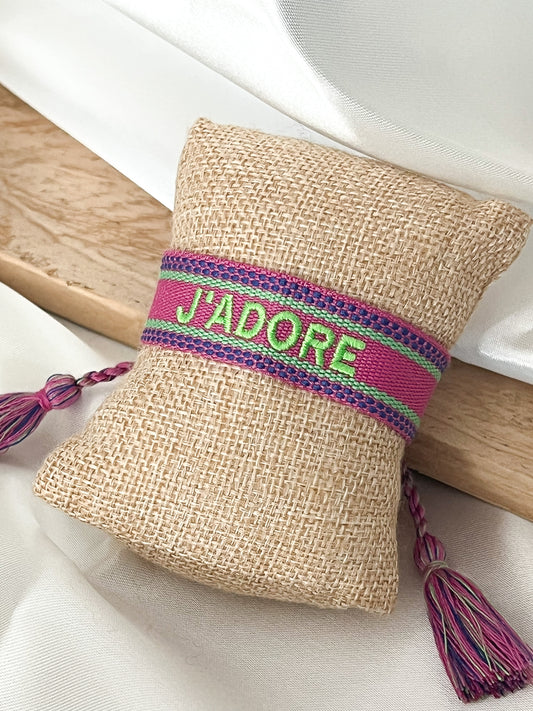 Bracelet « j’adore »