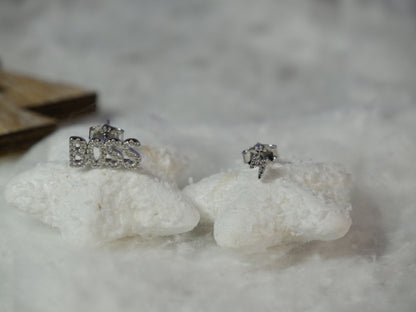 Pendientes Parvati, plata 925