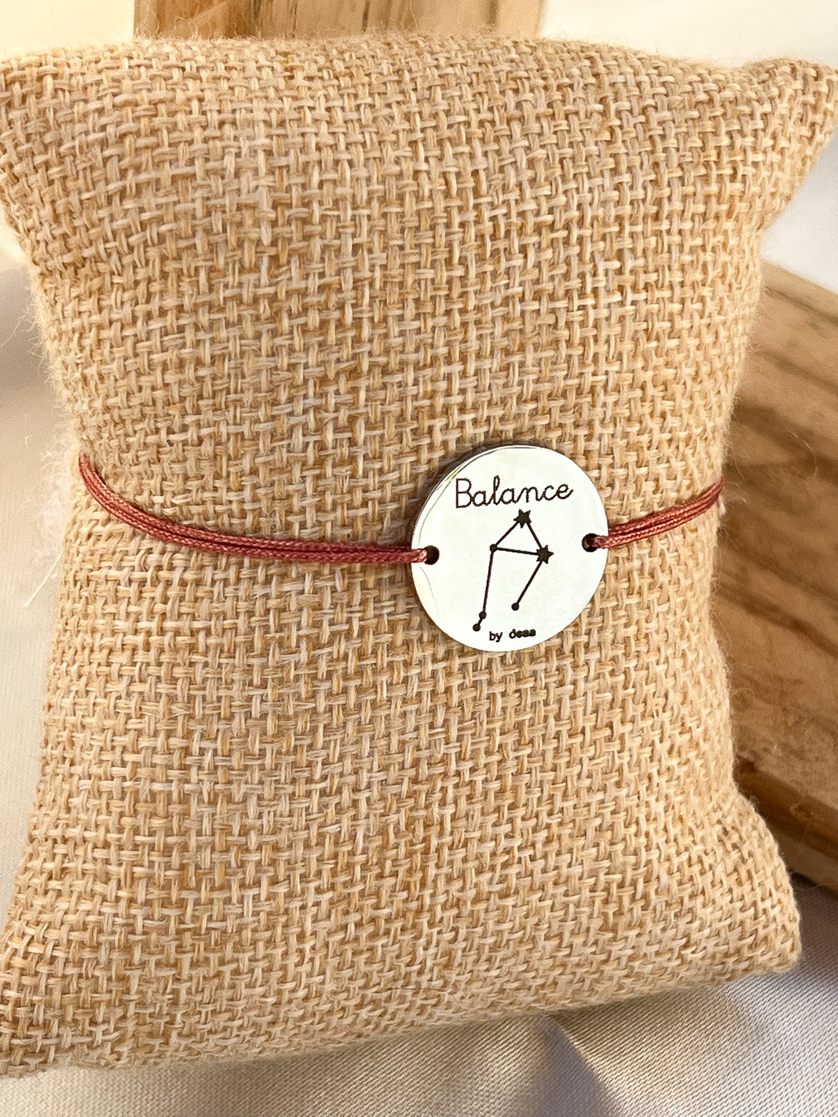 Balance – Bracelet Médaillon Signe Astro