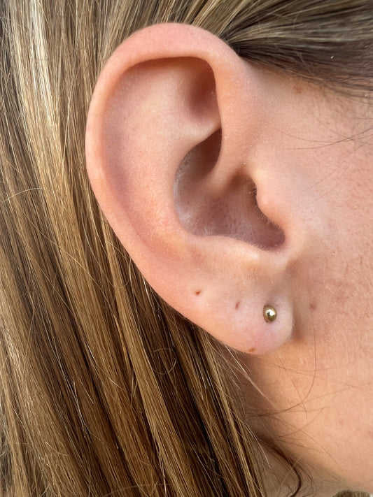 Boucles d’oreilles, perle