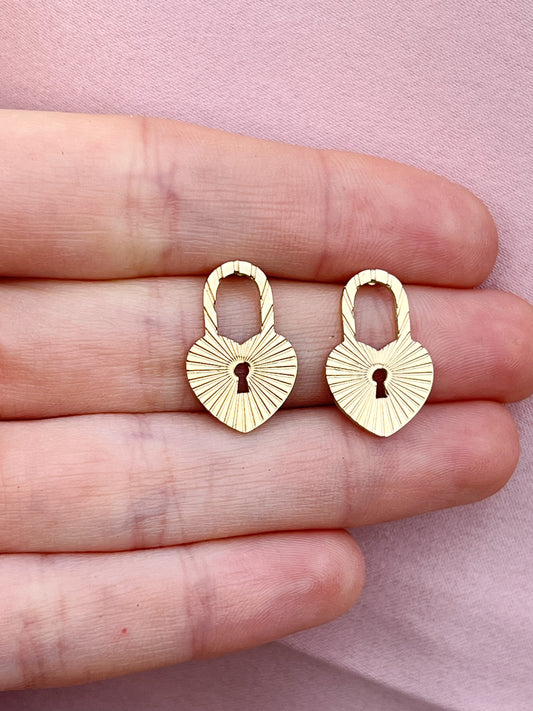Boucles d’oreilles cadenas