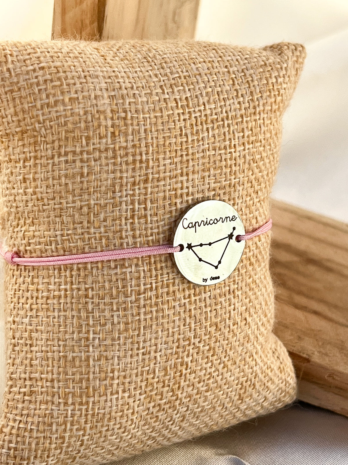 Capricorne – Bracelet Médaillon Signe Astro
