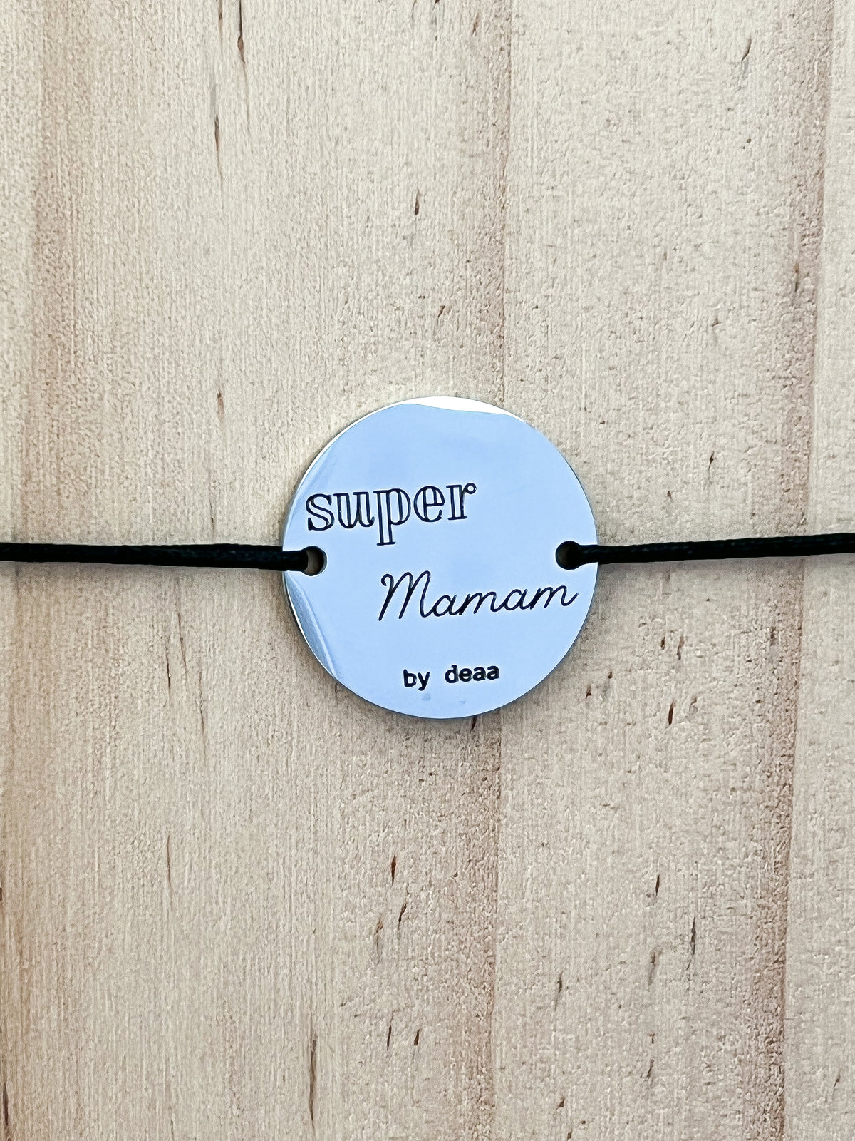 Super Maman – Bracelet Médaillon