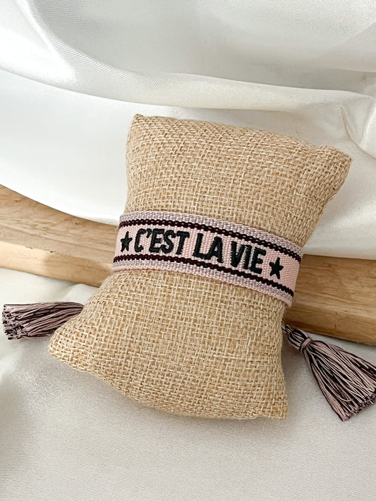 Bracelet « C’est la vie »