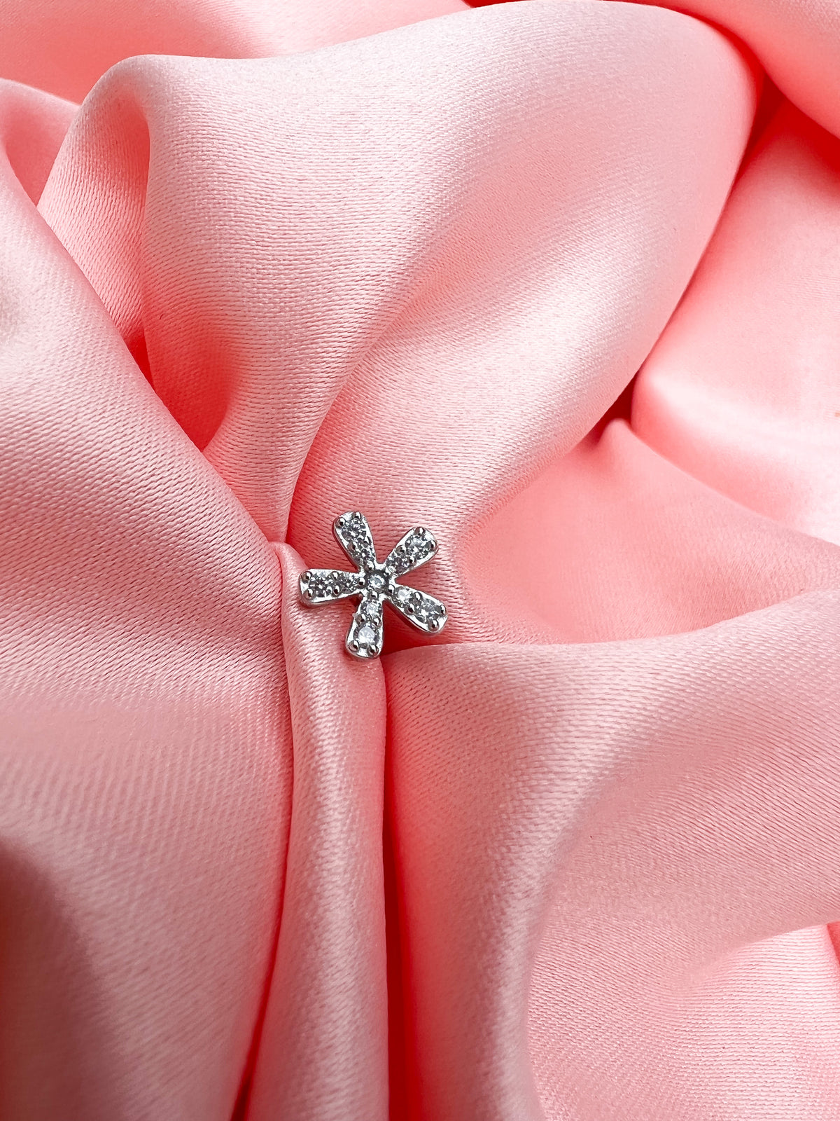 Piercing Croix 5 Branches – Argent 925
